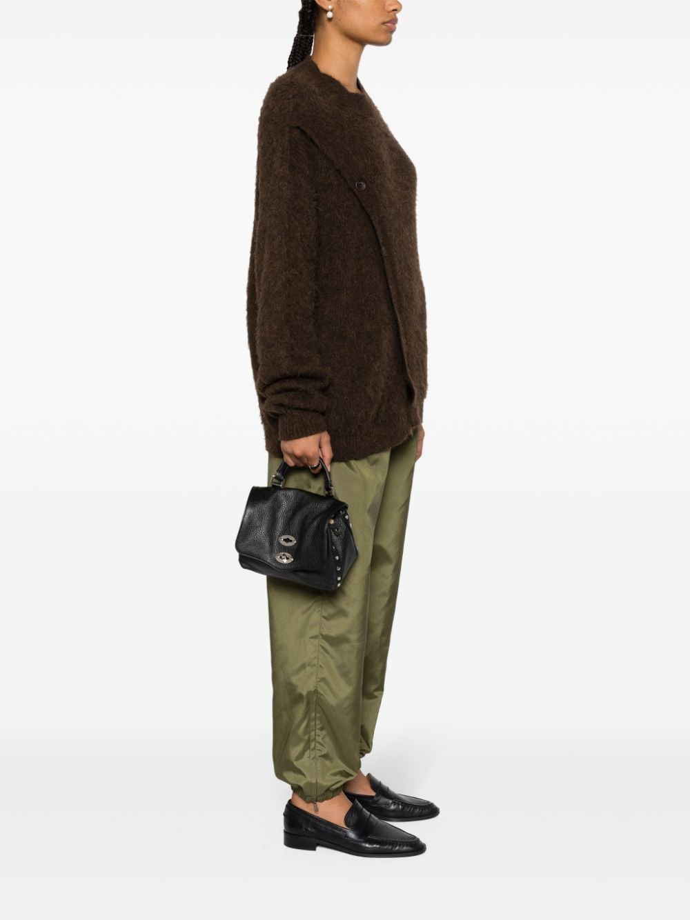 Zanellato ZANELLATO POSTINAデイリーベイビーレザーハンドバッグ - Image 5