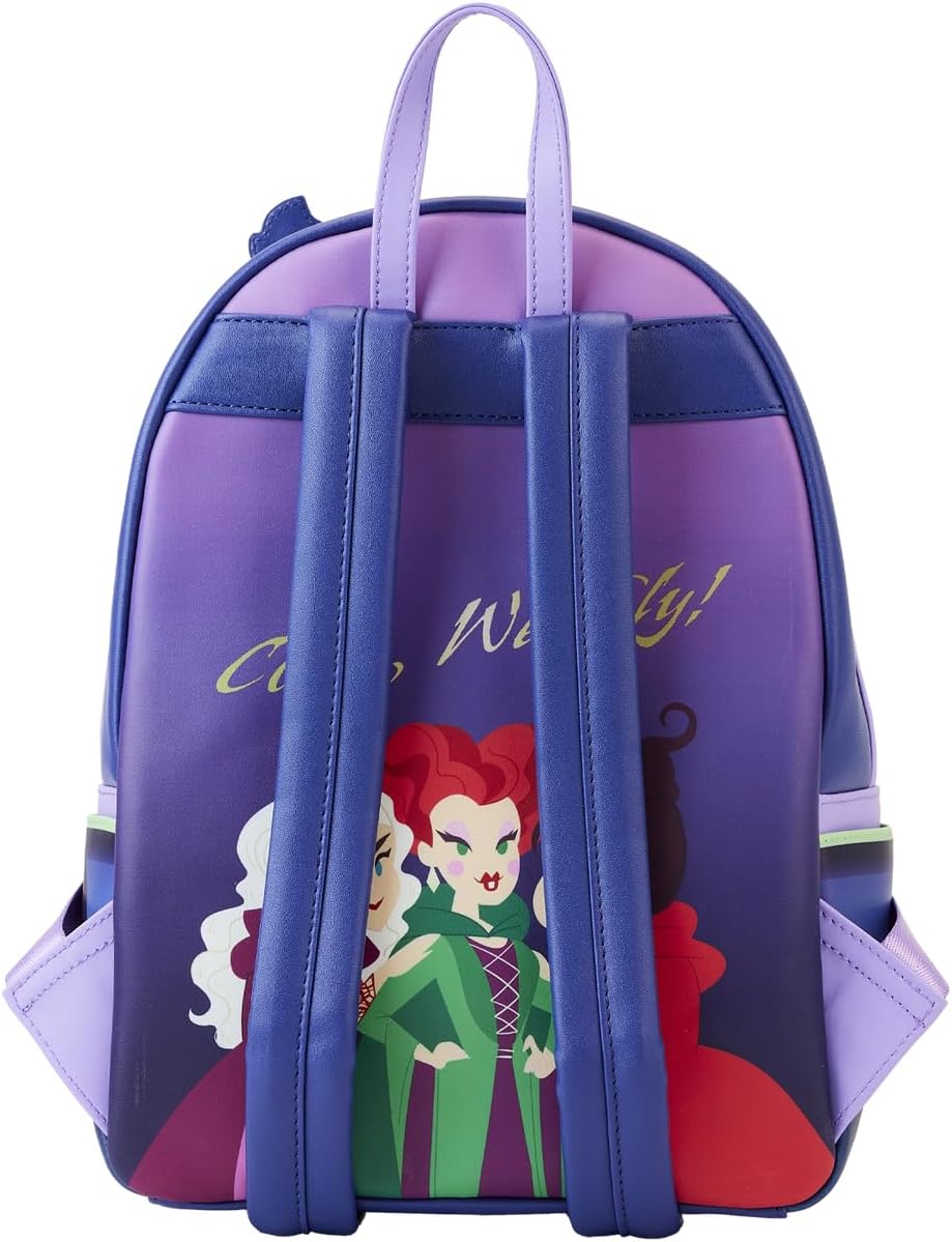 Loungefly Disney Hocus Pocus Sanderson Sisters House Mini Mochila
