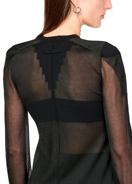 JEAN PAUL GAULTIER ビスコースニット製 長袖 クルーネックセーター - Image 5