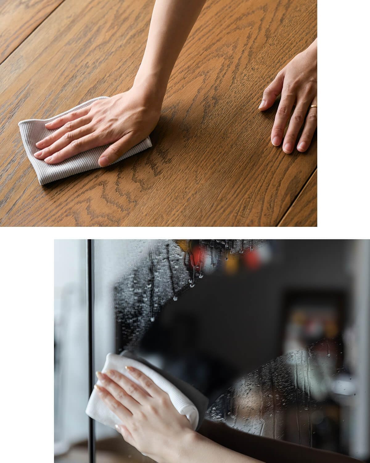 Dish Towel, Cleaning Cloth, Wipe Clean Wipe, Kitchen Towel, Set of 2, 11.8 x 7.9 inches (30 x 20 cm), Made in Japan, Professional Specifications, Grease Stain Cloth, Microfiber, Kitchen,