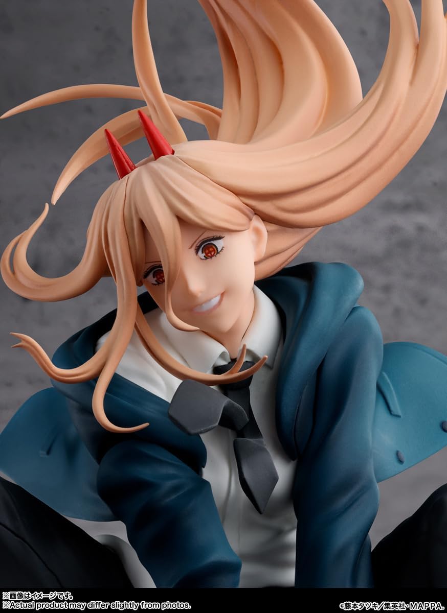 Figuarts Zero Chainsaw Man Power Approx. 9.1 inches (230 mm), PVC & ABS, Pre-painted Complete Figure