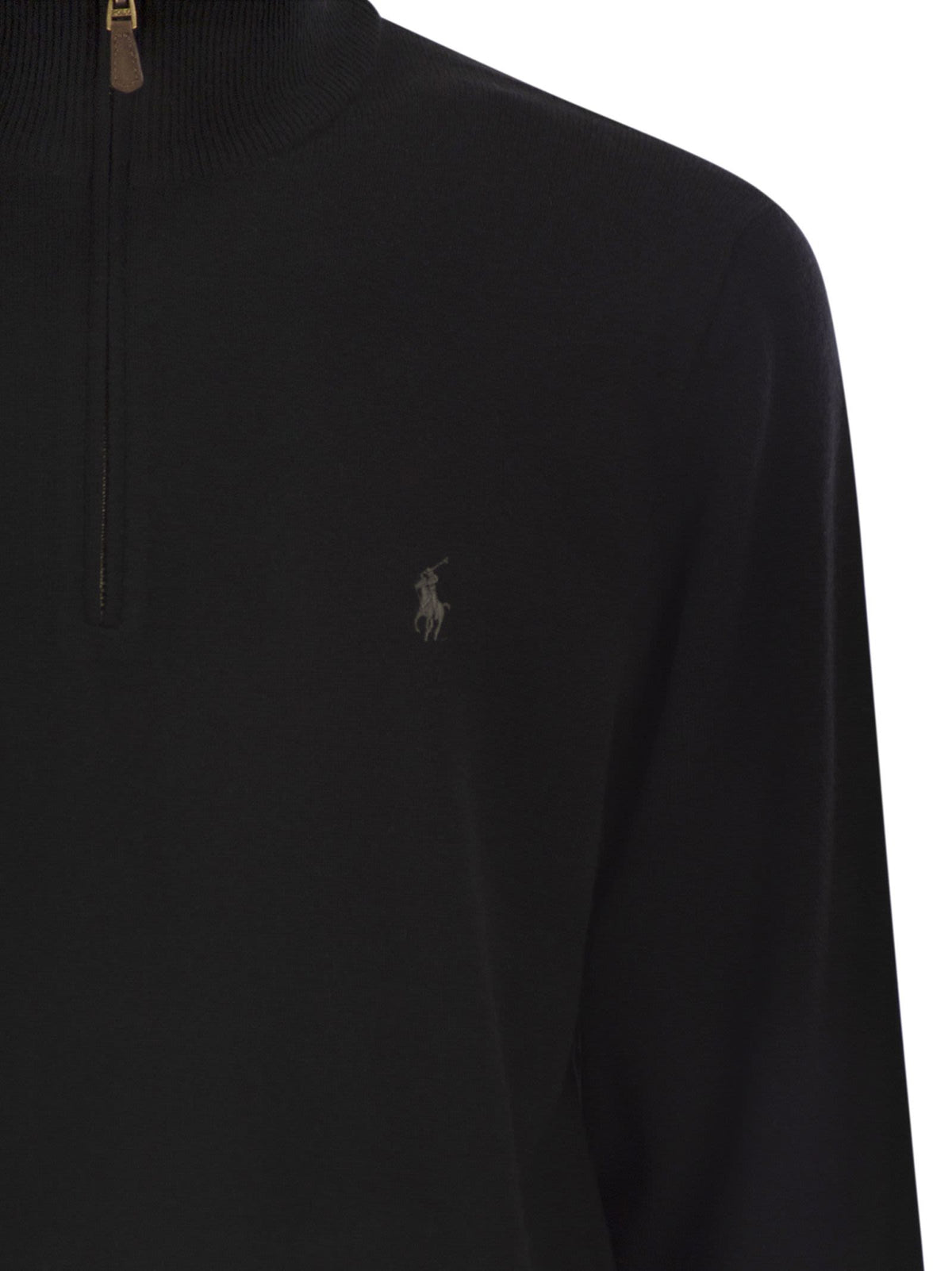 Polo ポロ ラルフローレン ウール プルオーバー ハーフジップ付き - Image 5