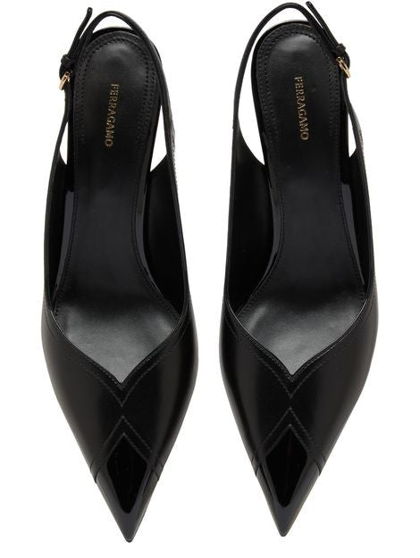 FERRAGAMO Egna 70 スリングバック - Image 5
