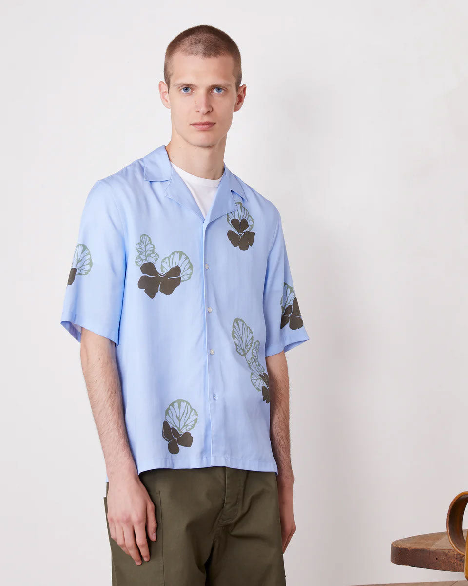Off Officine Generale Shirts Blue - Image 5