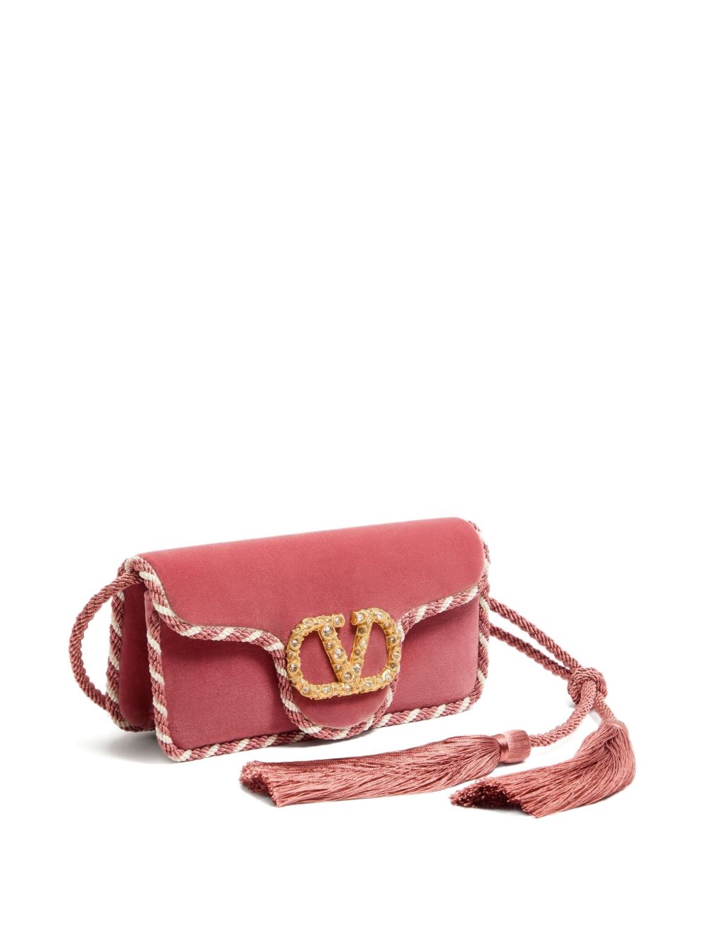 Valentino ヴァレンティノ ガラヴァーニ ロコ ベルベット クラッチ - Image 5