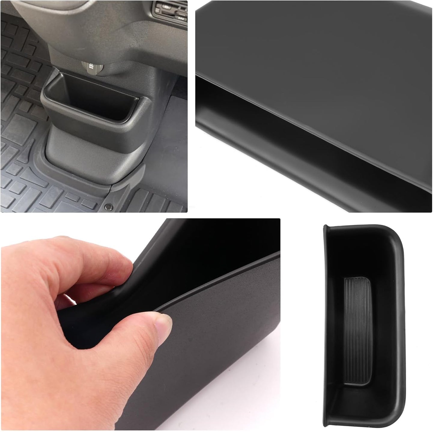 ruiya 2023 New Model Honda N-Box/N-Box Custom JF5 JF6 Console Tray Storage Box Center Lower Box Tray Console Box N-Box Storage Accessory Rubber Material No Rattle Accessory Interior Parts Custom