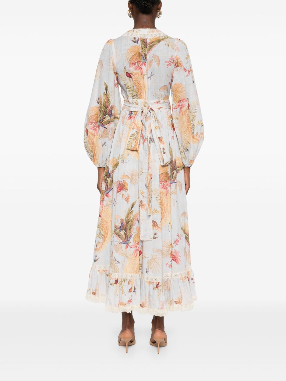 Zimmermann ZIMMERMANN ASCENSION印刷MIDIドレス - Image 5