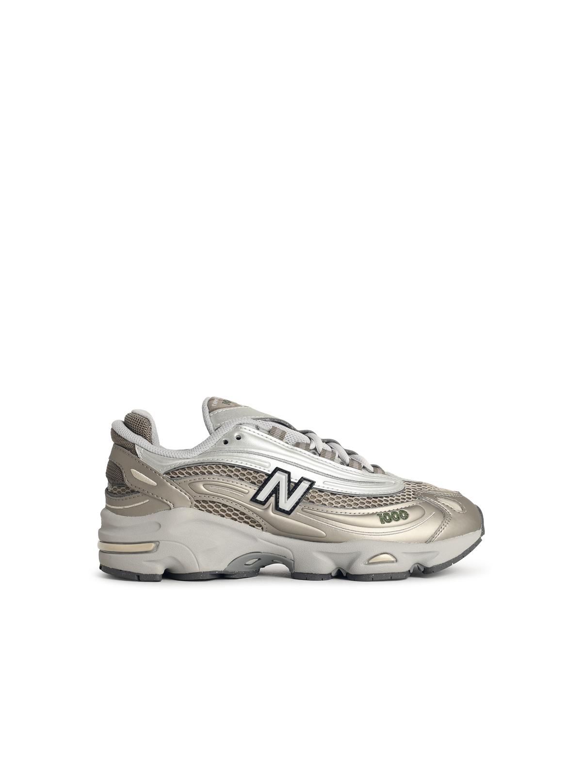 Designer Brand ニューバランス '1000'グレーファブリックブレンドスニーカー - Image 5