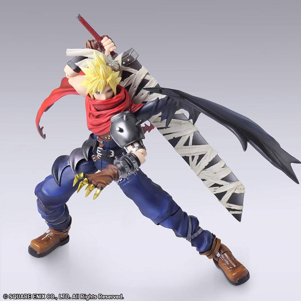 ファイナルファンタジー ブリングアーツ クラウド・ストライフ アナザーフォームVer. PVC製 塗装済み可動フィギュア