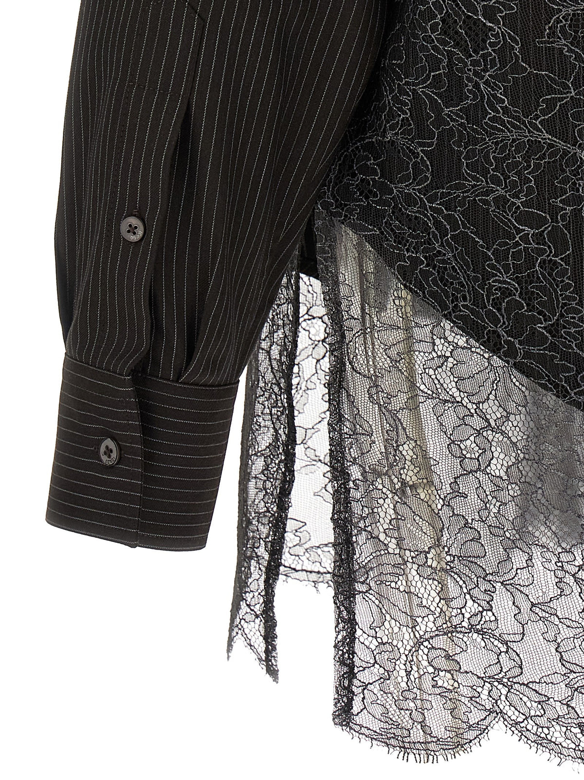 Fendi フェンディウールとレースのシャツ - Image 5