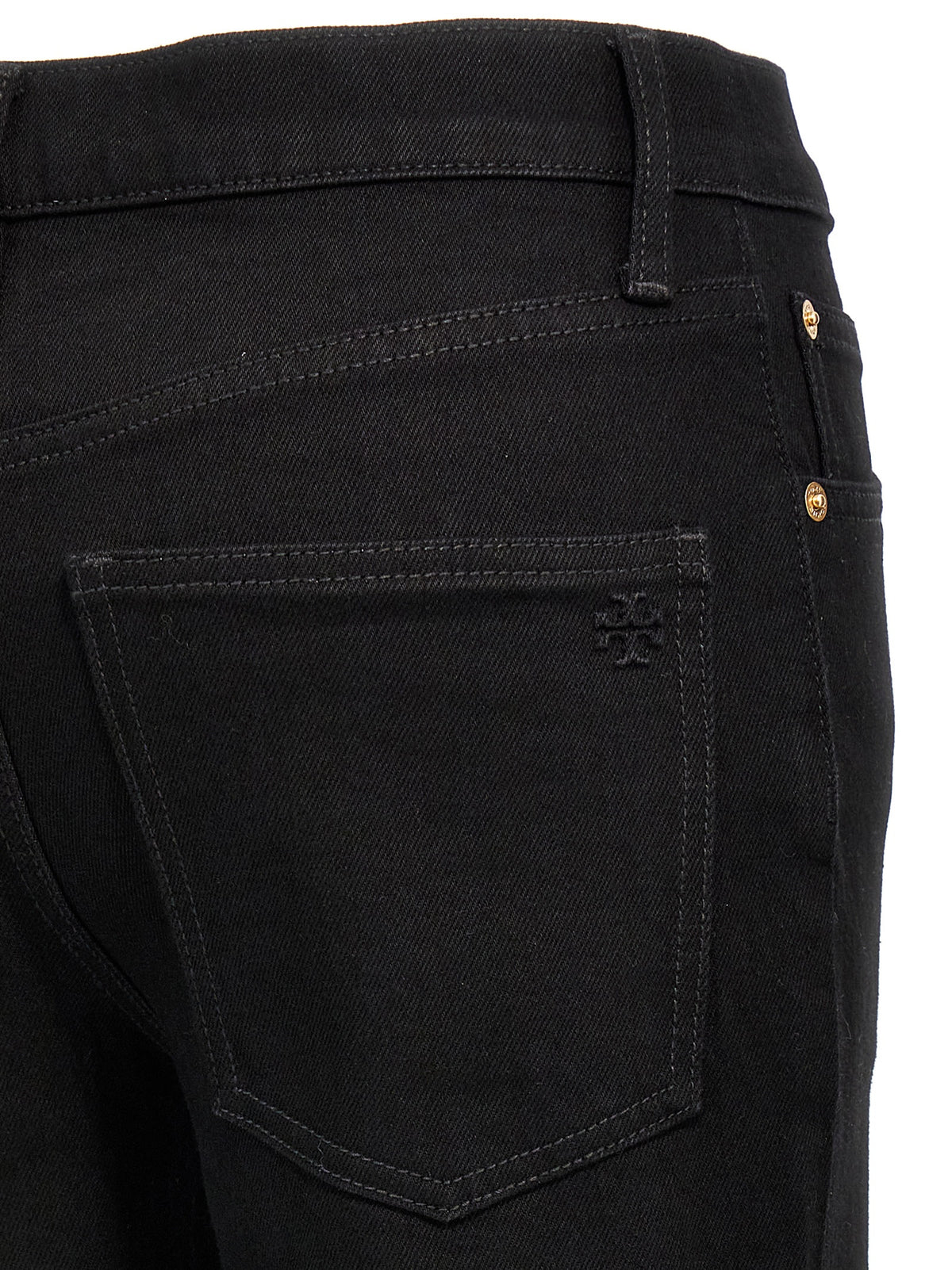 Tory Tory Burch 'Cropped Kick Flare'ジーンズ - Image 5