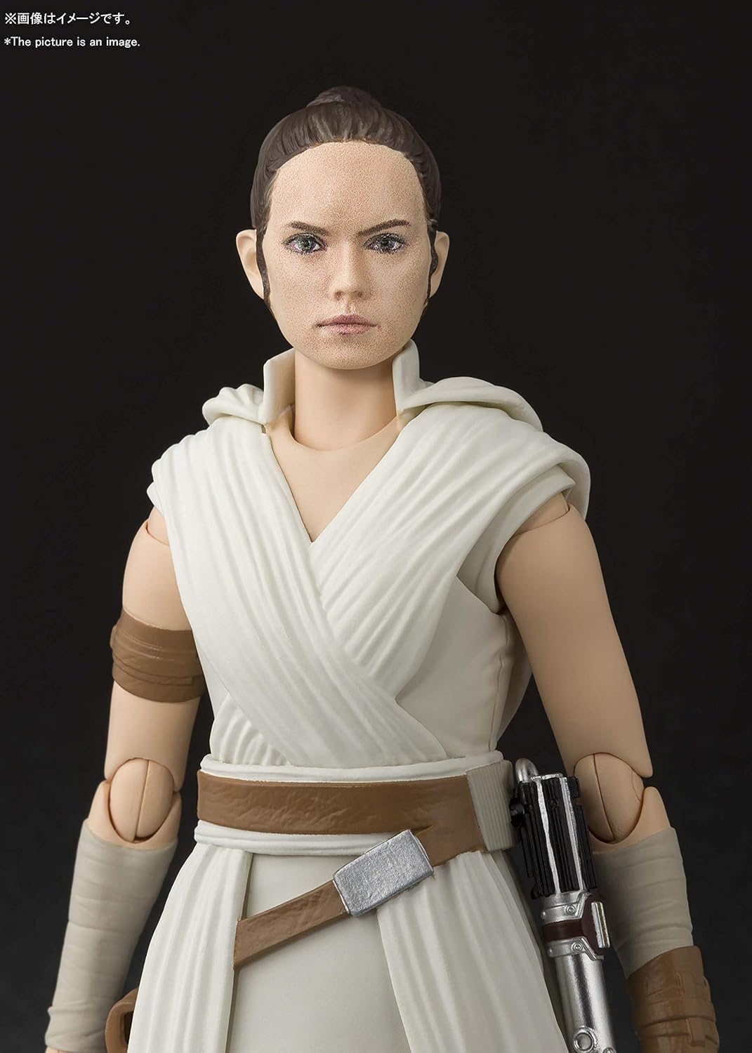 S.H. Figuarts Rey & D-O (Star Wars: The Rise of Skywalker) (Resale Version), Approx. 5.7 inches (145 mm), PVC & ABS, Pre-painted Action Figure