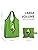 zhandiffy Avocado Bones, Waterproof, Eco Bag, Shopping Bag, Large Capacity, Foldable, Compact, Shopping Bag, Shopping Bag, Lightweight, Pocket Size, Convenient Store, Anime, Goods, Character