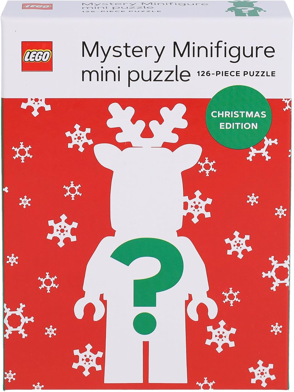 Lego Mystery Minifigure Mini Puzzle: 126-piece Puzzle Christmas Edition