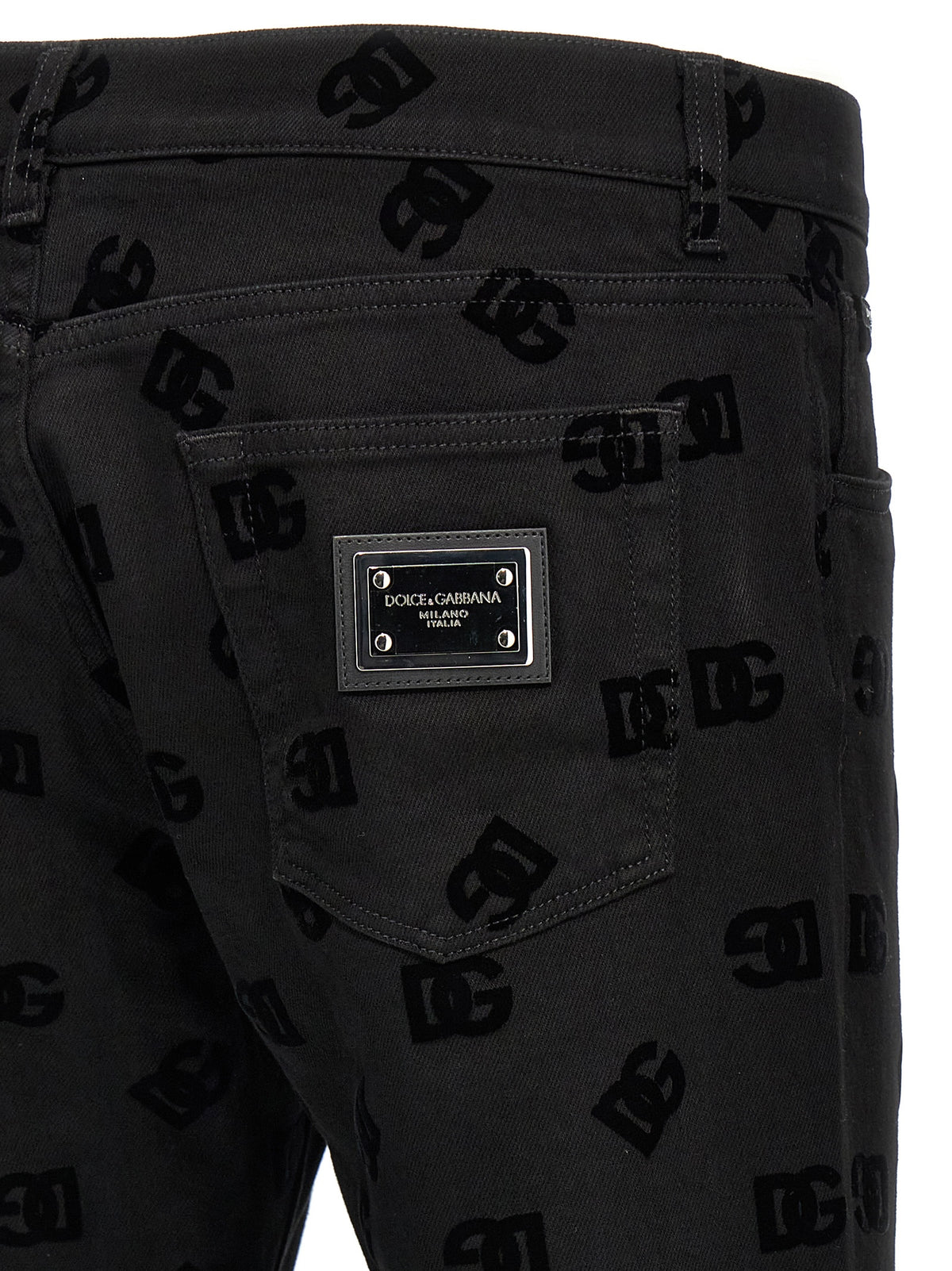 Dolce ドルチェ＆ガッバーナのロゴジーンズ - Image 5