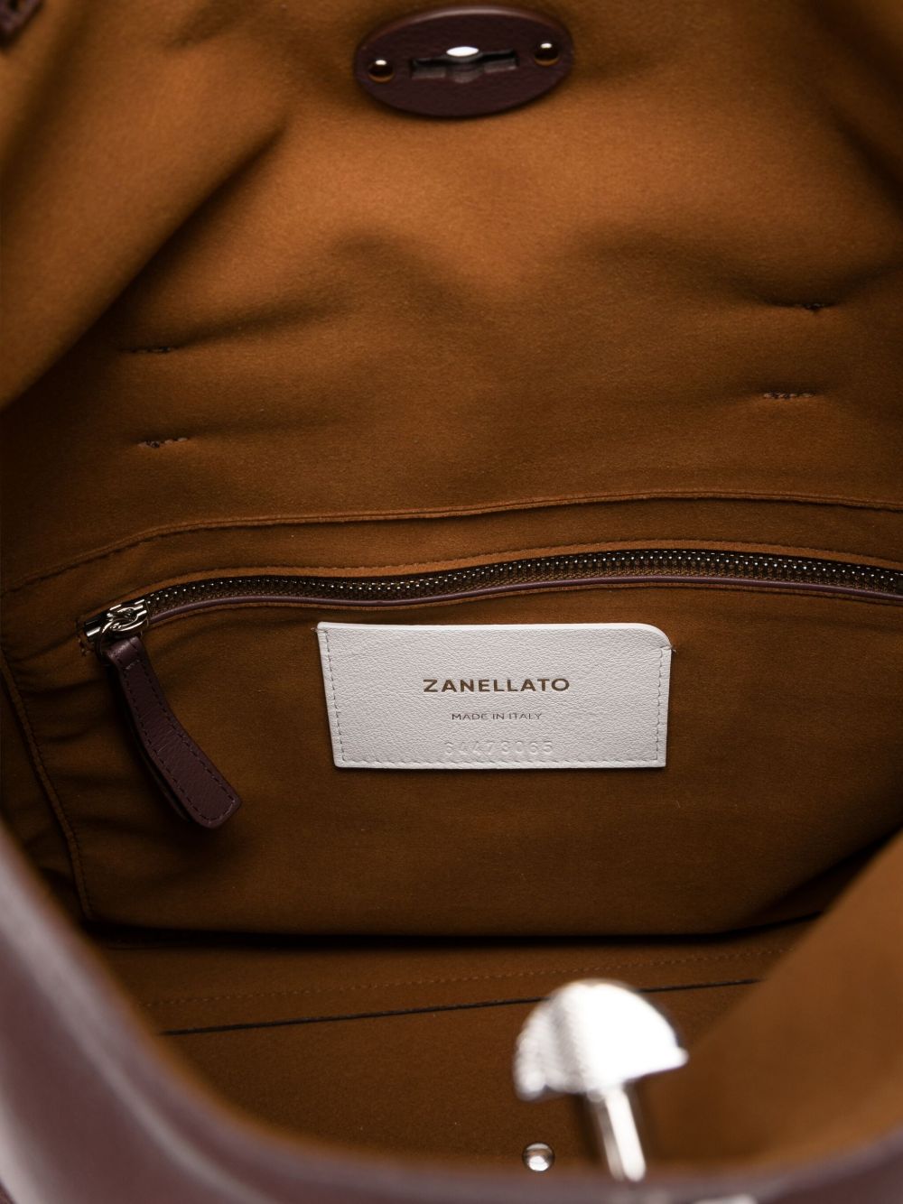 Zanellato ZANELLATO A'SPASSO SAETAミディアムレザートートバッグ - Image 5