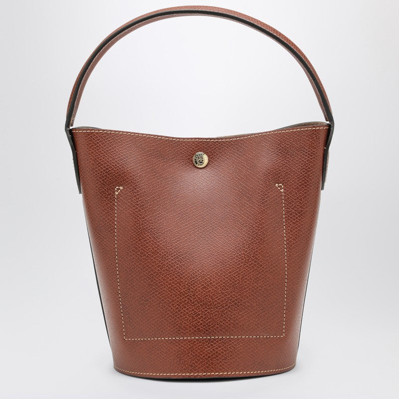 Longchamp Longchamp S エピュアブラウンバケットバッグ - Image 5