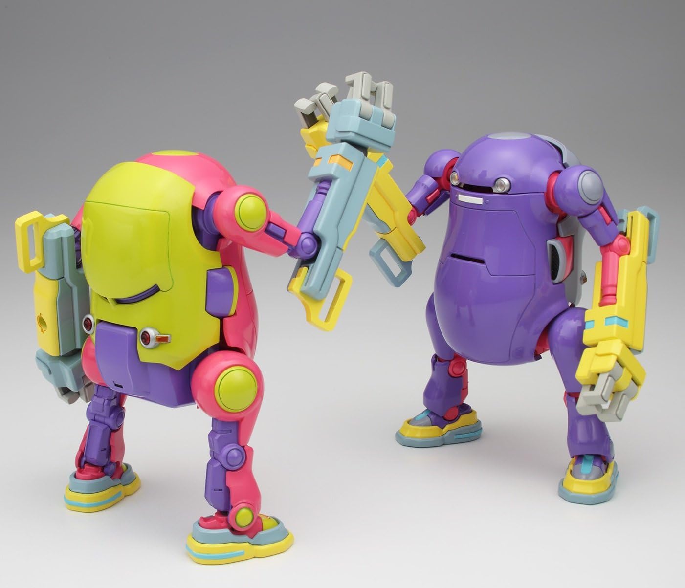 ハセガワ クリエーターワークスシリーズ メカトロウィーゴ No.07 ぱわーあーむ ぱーぷる&ぴんく 1/35スケール プラモデル 64754