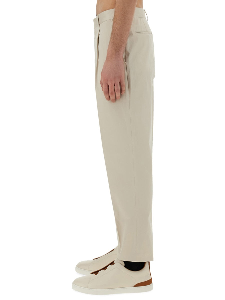 Zegna プリーツ付きのゼンナパンツ - Image 5