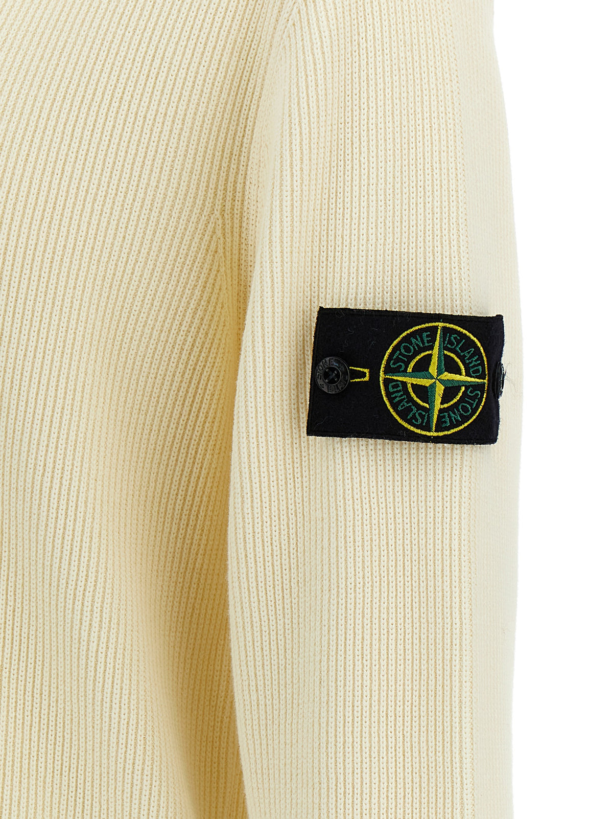 Stone Stone Island Ribbed Wool Sweater - Image 5