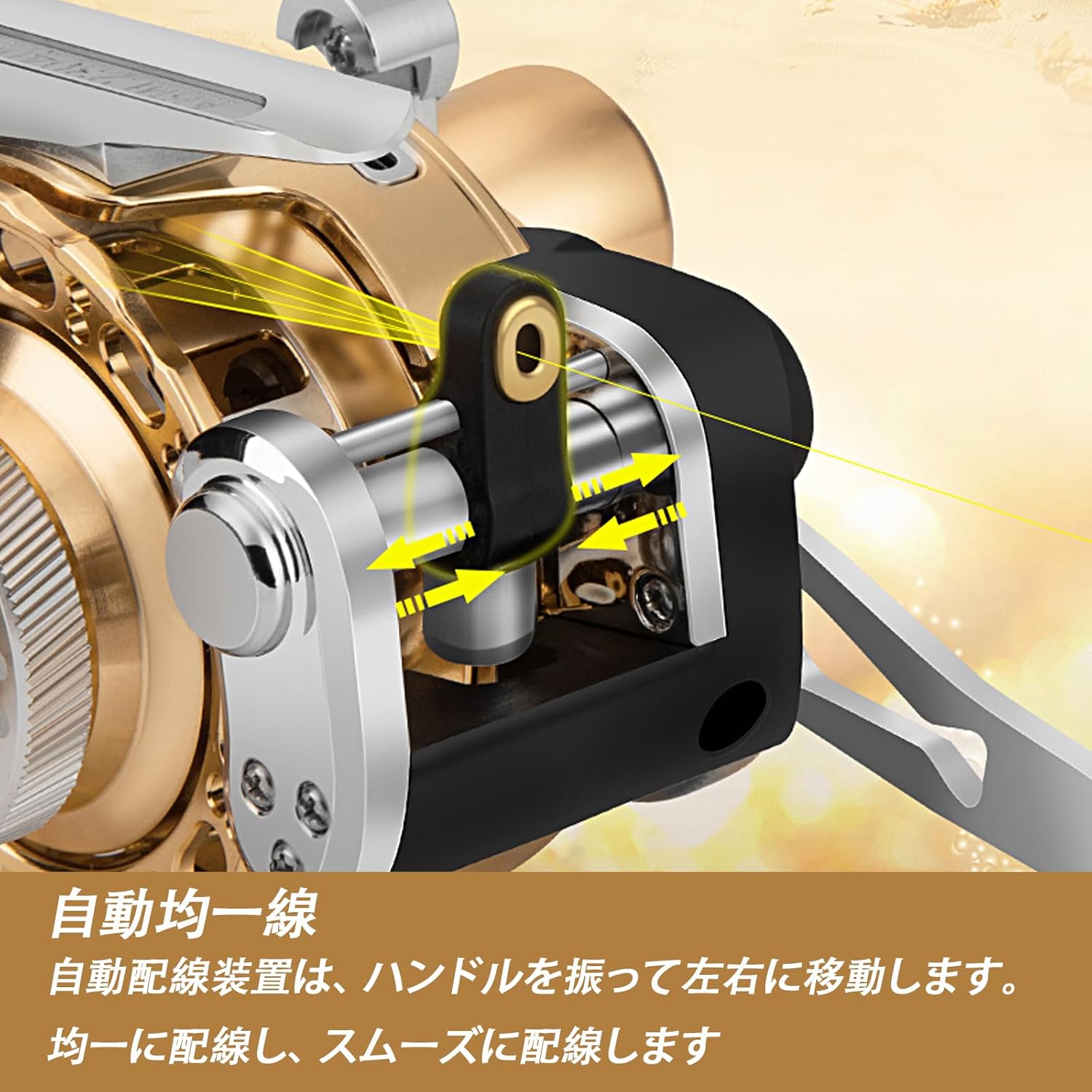 筏リール チヌリール タイコ石鯛 黒鯛 カウンター 3.6:1ギア比 7+1BB 落とし込み カセ釣り 磯釣り筏釣り 前打ち 氷釣り 穴釣り 高級軽量 左右巻き