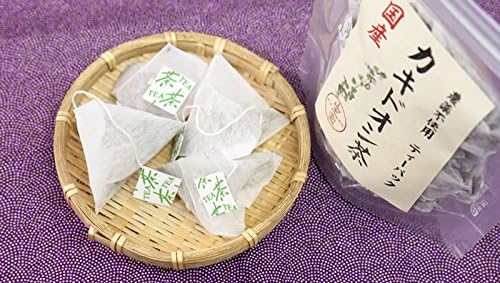 [100% Made in Japan] Kakido Oshi Tea Tea Pack, 0.06 oz (1.5 g) x 20 Packs, Made in Miyazaki Prefecture, Pesticide-free, Caffeinated Sugamo Tea House Yamanenen