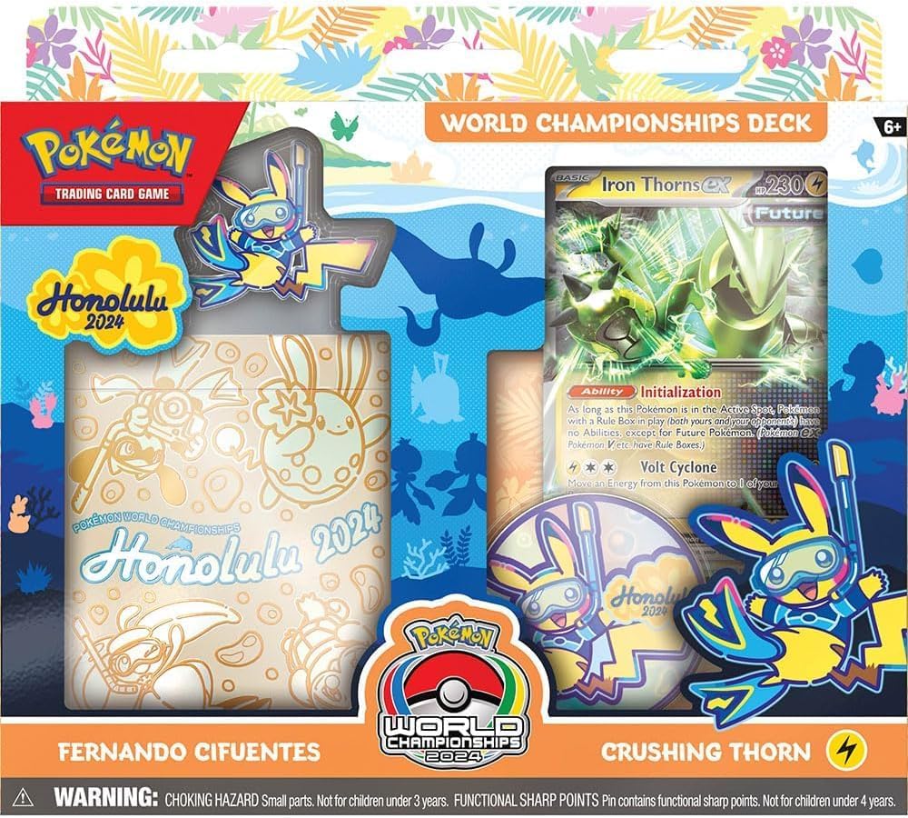 2024 Pokemon TCG World Championship Deck (1 Random Deck)