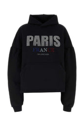 Balenciaga Black Metal Tag 2.0ナビゲーターサングラス - Image 5