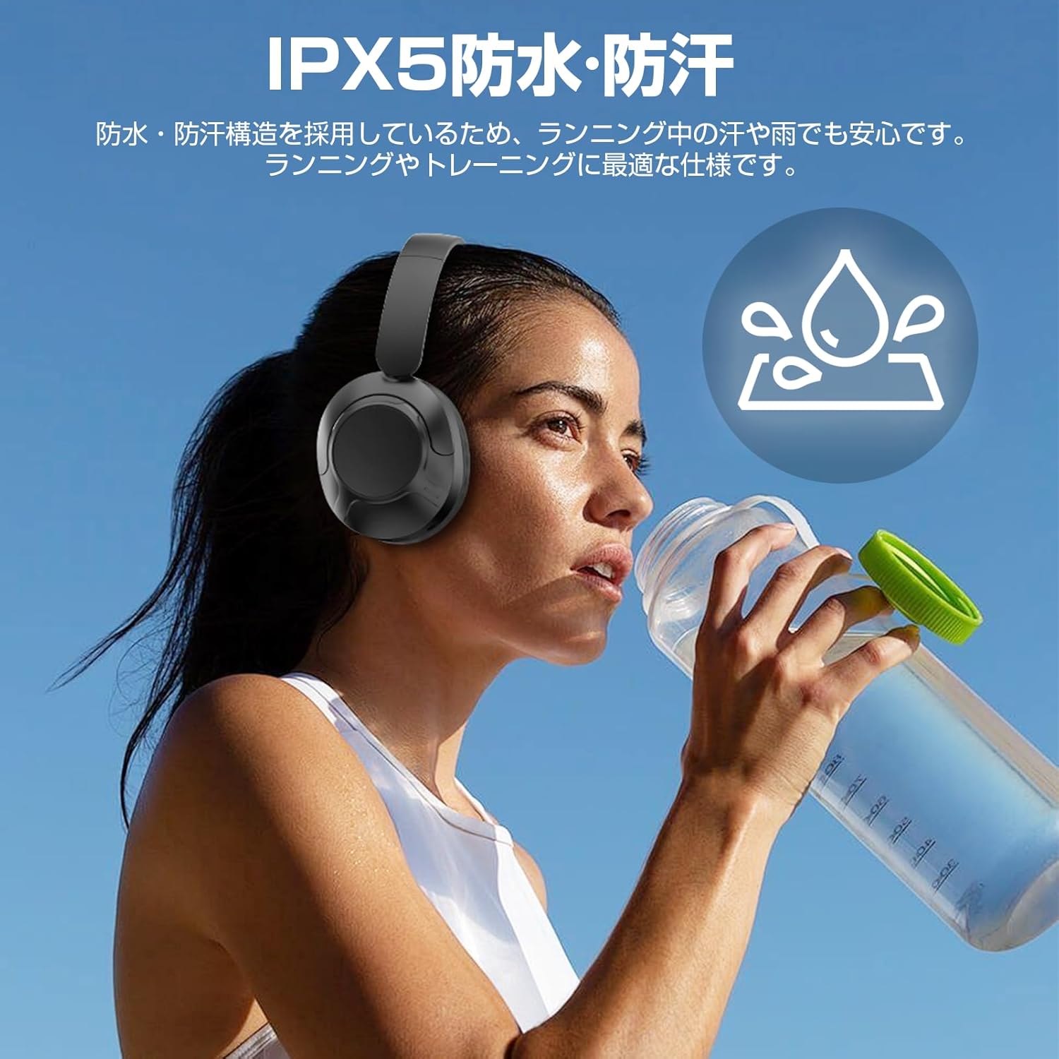 Bluetooth 5.3 & HIFI High Sound Quality Headphones, Wired Wireless, Dual Use, Sealed Type, Lightweight, Up to 38 Hours of Continuous Playback, Sound Leak-Proof, Foldable, Volume Adjustable, CVC 8.0