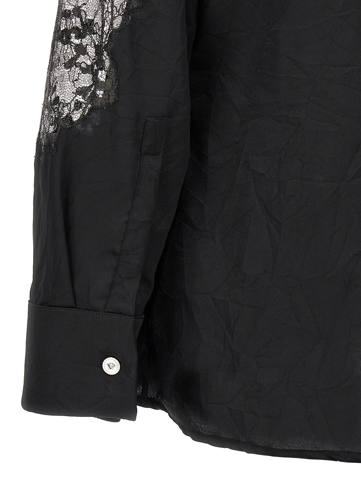 Versace ヴェルサーチサテンレースシャツ - Image 5