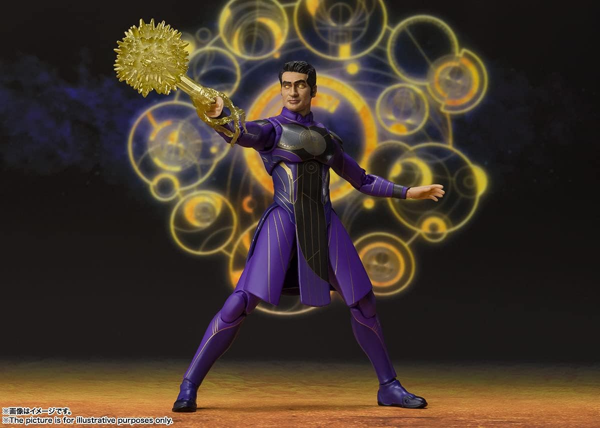BANDAI SPIRITS S.H. Figuarts Marvel Eternals Kingo, Approx. 5.9 inches (150 mm), PVC & ABS, Pre-painted Action Figure