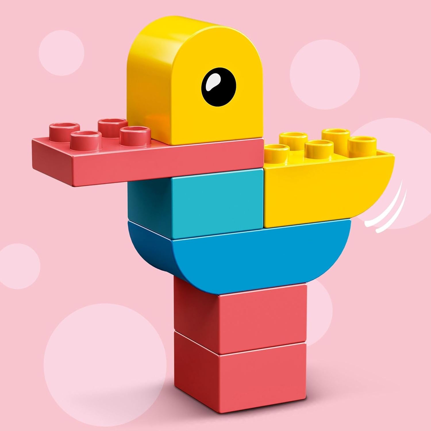 LEGO Duplo 10909 Duplo Various Idea Box (Heart) Toy Blocks Present, Toddler, Babies, Boys, Girls, Ages 1 and a Half