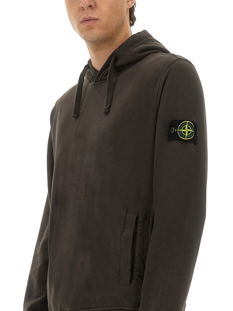 Stone Stone Island Cotton Fleece Sweatshirt - Image 5
