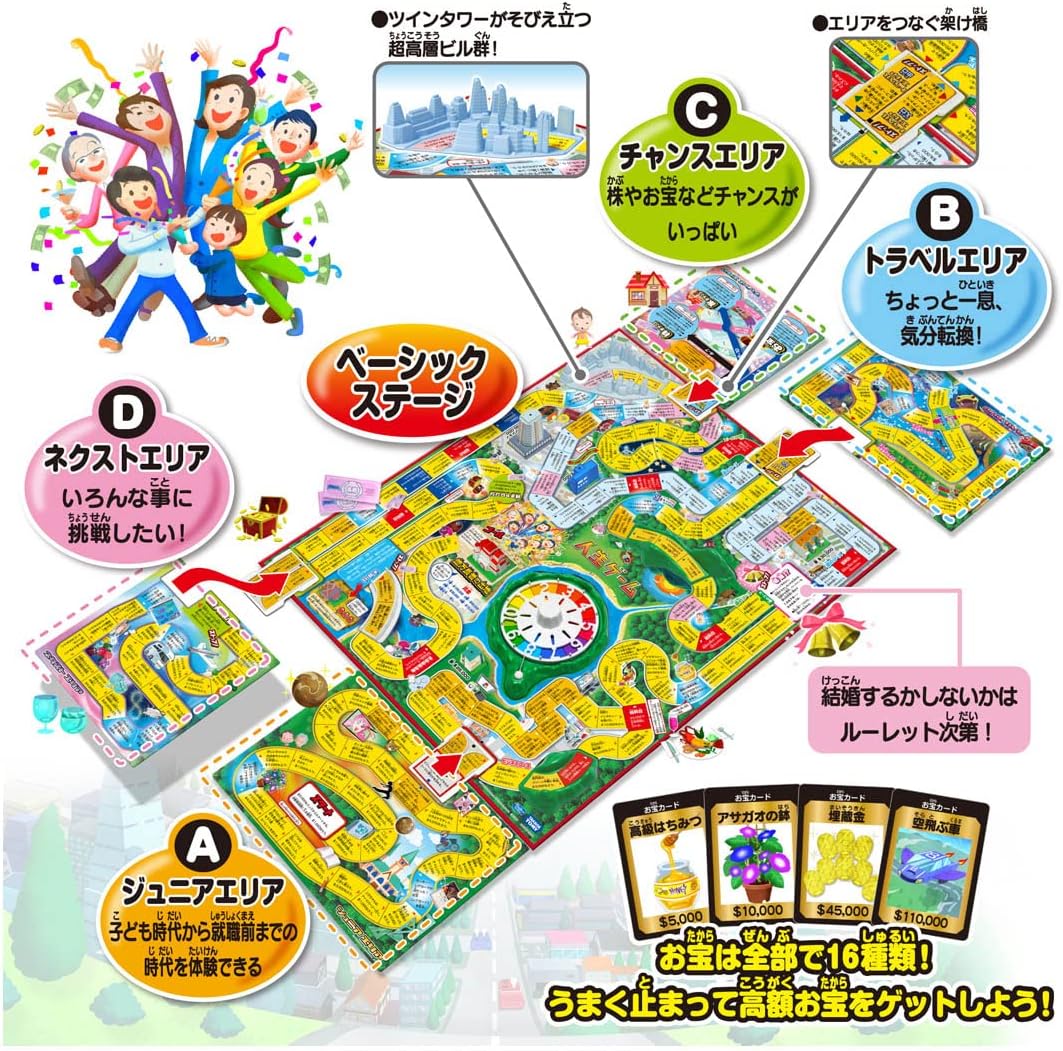 Takara Tomy (TAKARA TOMY) Life Game (2023 Version)