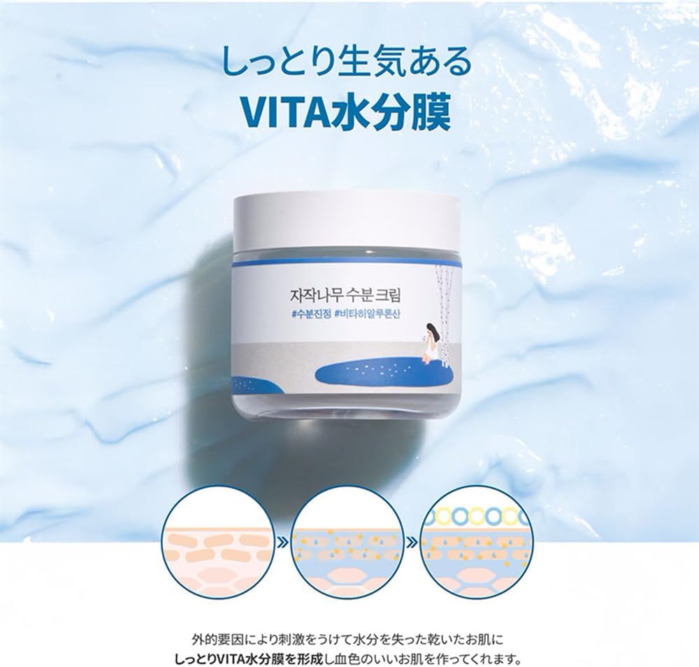 ROUND LAB Birch Juice Moisturizing Cream 2.8 fl oz (80 ml)