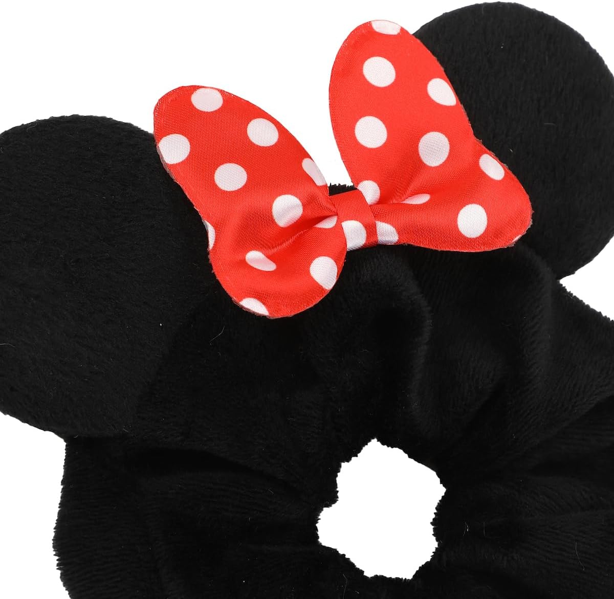Disney Minnie Mouse 2-Piece Plush Headband and Scrunchie Set, Dsy Minnie Mouse 2-Piece, 1 Count (Pack of 2)
