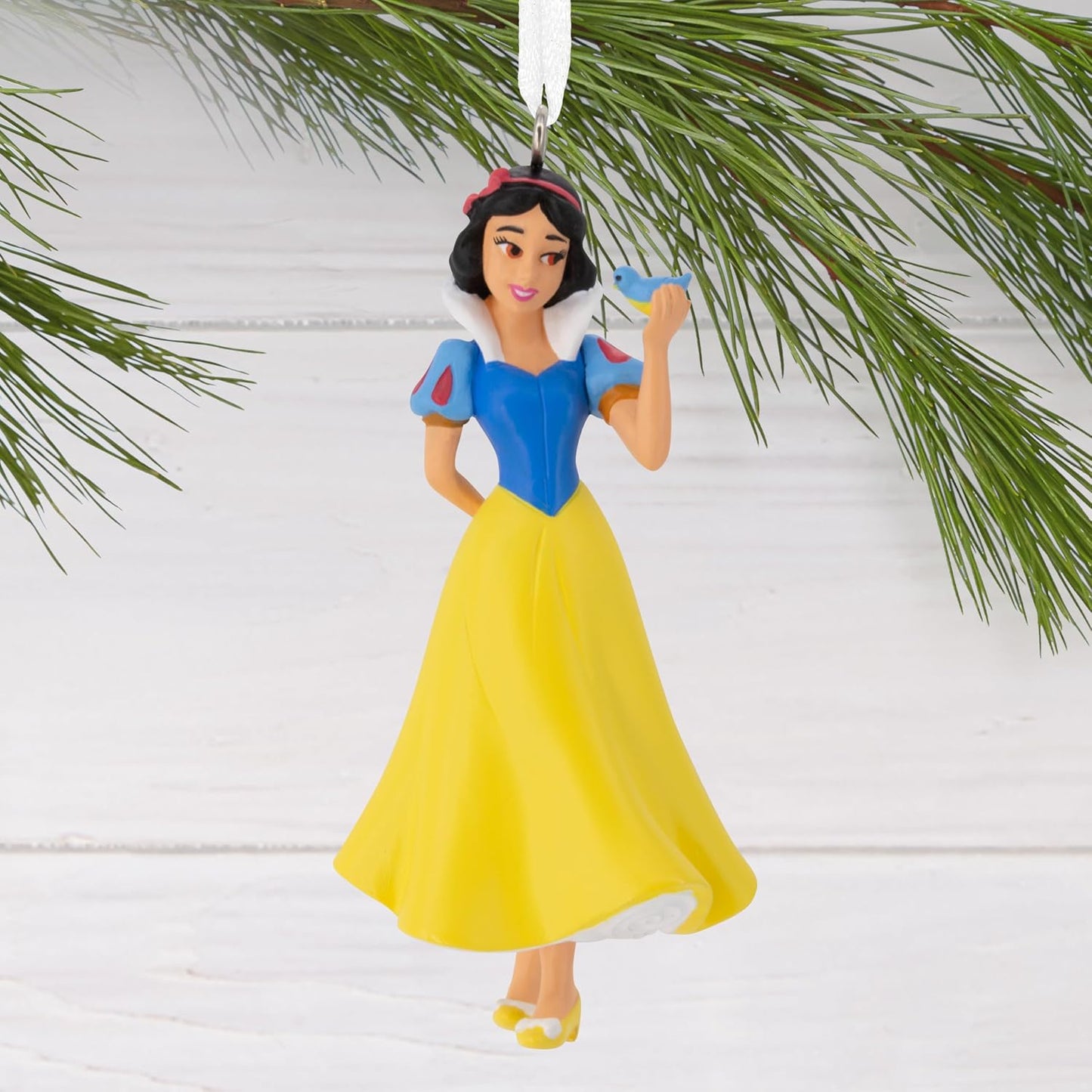 Hallmark Disney Princess - Adorno navideño blanco nieve
