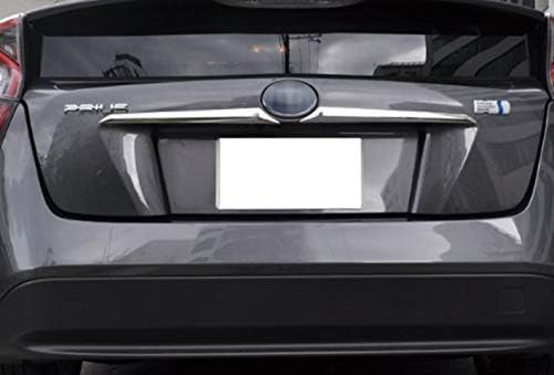 Prius 50 Series Plated Back Door Garnish, Rear Garnish, Exterior Custom Parts