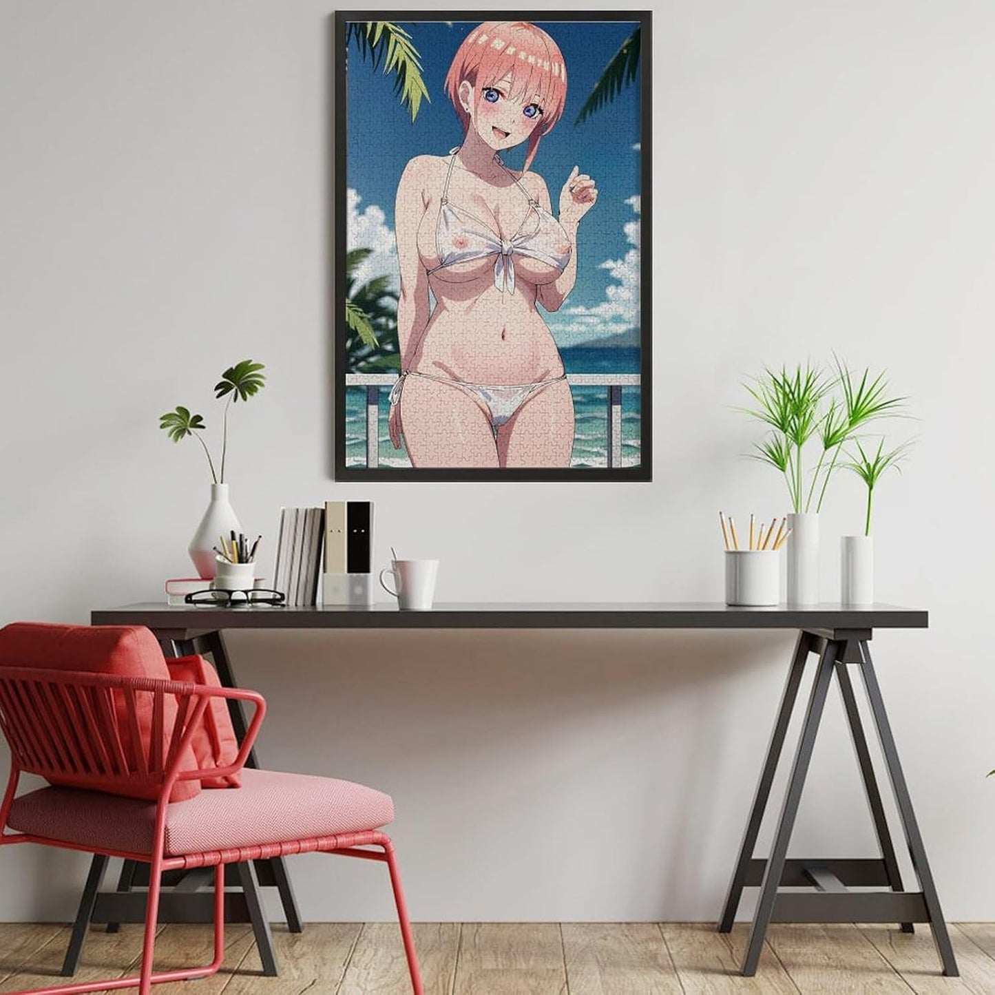 Quintessential Bride Puzzle, Recreational Anime Goods, Popular, Adults, Unisex, Lovers Toy, First Choice, Wooden, Cartoon, Wall Decor, Birthday Gift, 300/500/1000pcs