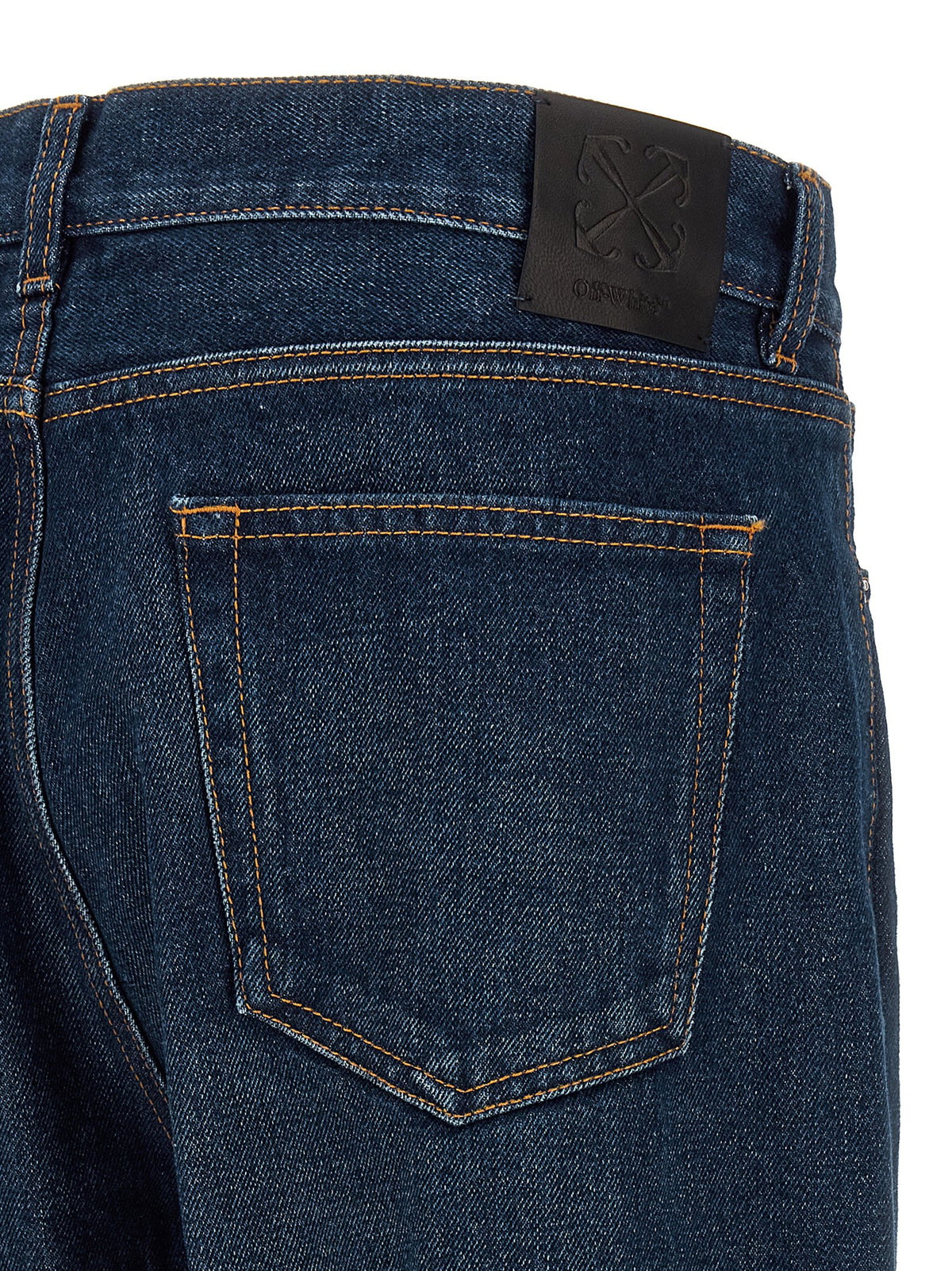 Off Off White 'Arr Zip Skate' Jeans - Image 5