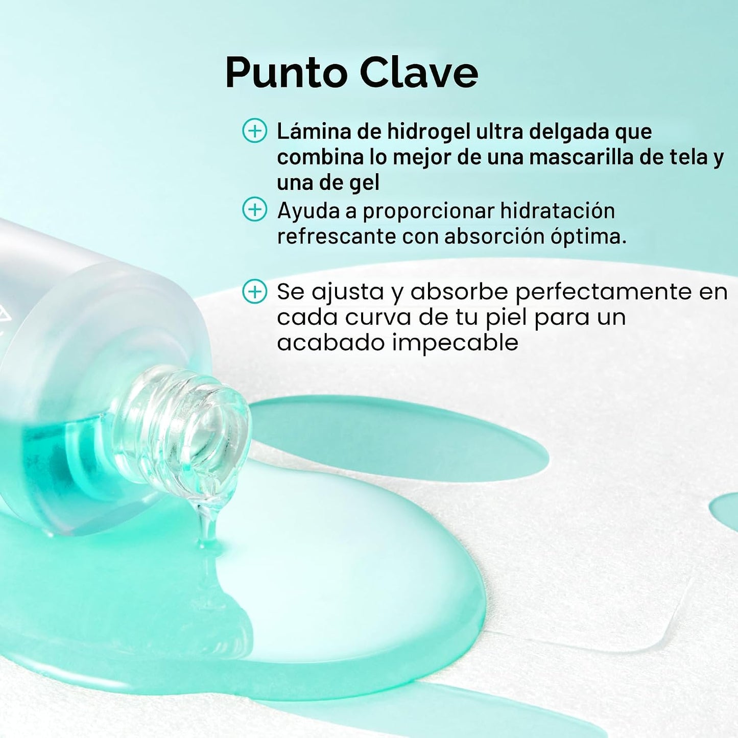 ANUA PDRN Máscara de Suero en Cápsula de Ácido Hialurónico 100, mascarilla coreana en hoja para brillo diario con PDRN de Salmón, Ácido hialurónico, Colágeno, Mascarilla facial de autocuidado en casa