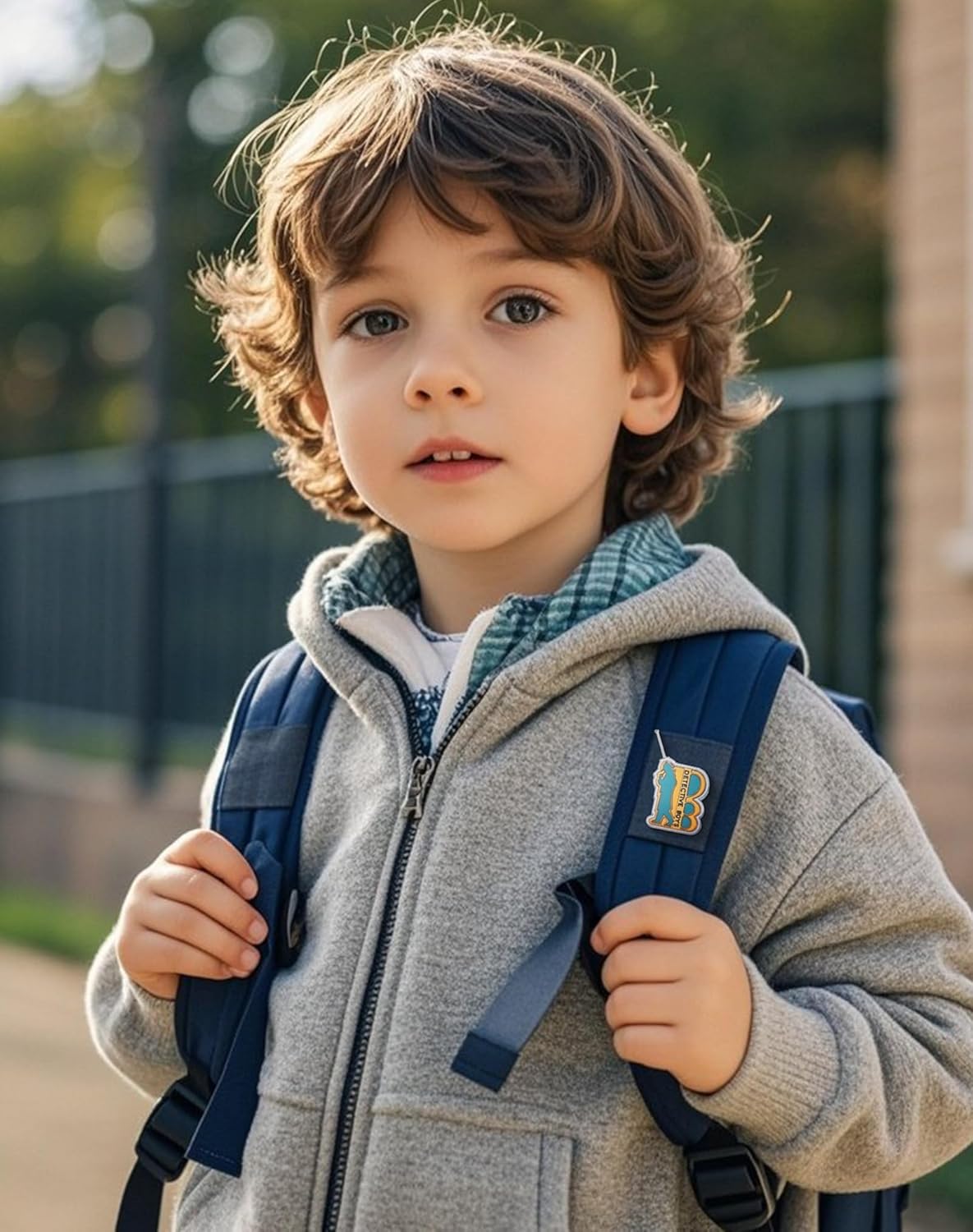 Cosplay Badge Detective Badge Boy Detective Communicator Anime Alloy Brooch Play Costume Cosplay Props Accessories Gift Boys Girls Kids Unisex