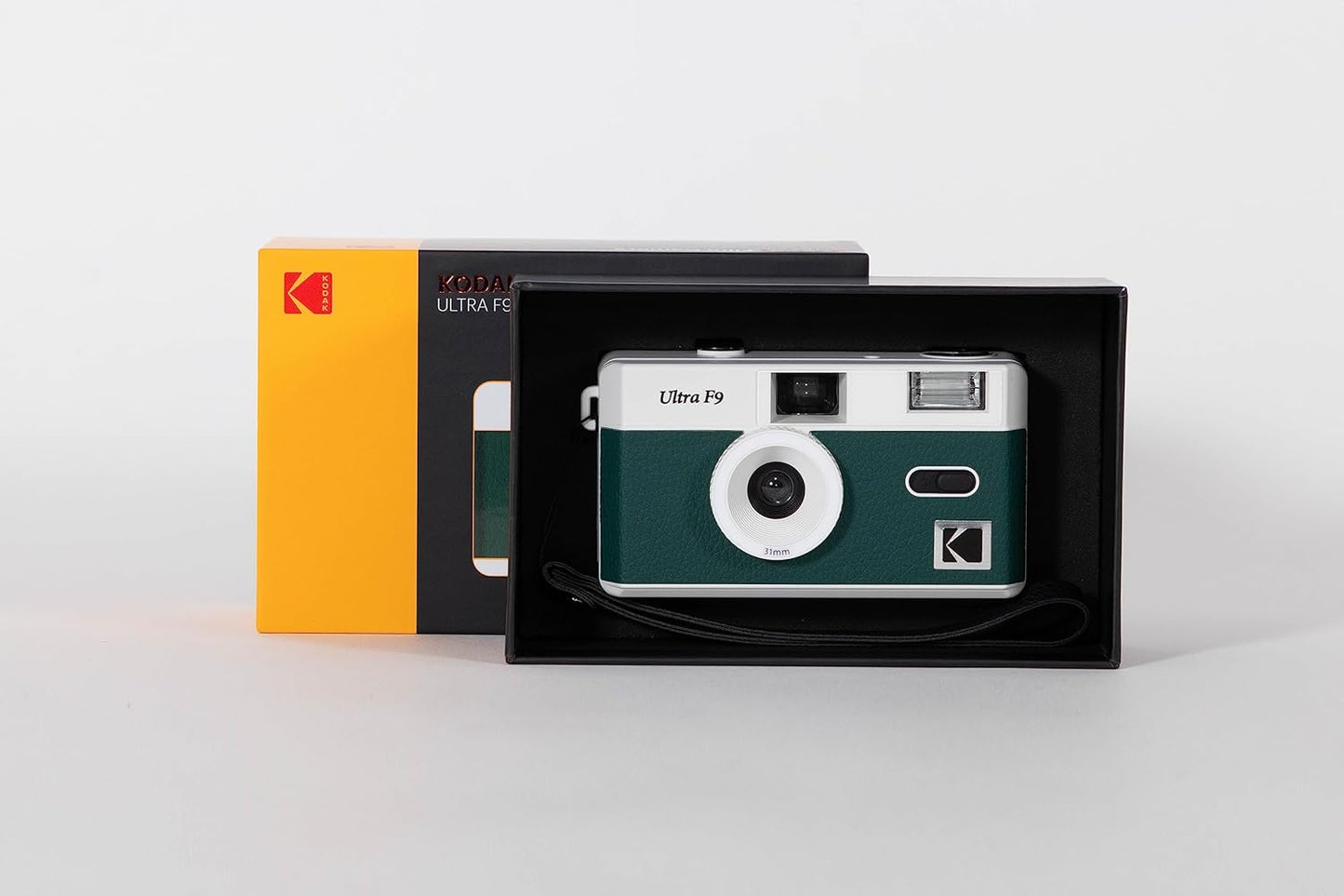 Kodak Kodak Ultra F9 Film Camera, 1.4 inches (35 mm), White x Green