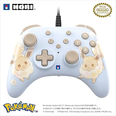 【任天堂ライセンス商品】 ホリパッド TURBO for Nintendo Switch™ 2 もふもふイーブイ 【Switch2専用】