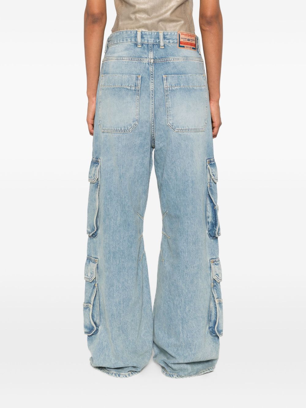Diesel ディーゼルカーゴデニムジーンズ - Image 5