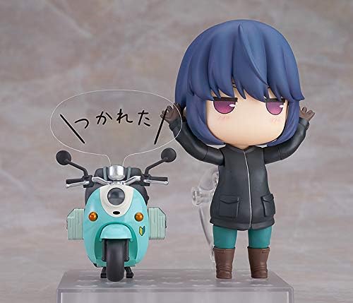 Max Factory Nendoroid Yurucamp Rin Shima Touring Ver. Non-scale, ABS & PVC, Pre-painted Action Figure