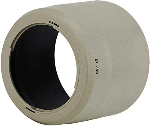 NinoLite ET-73B, EF70-300mm F4-5.6L IS USM Compatible Lens Hood, Compatible with Reverse Filters, Lens Caps