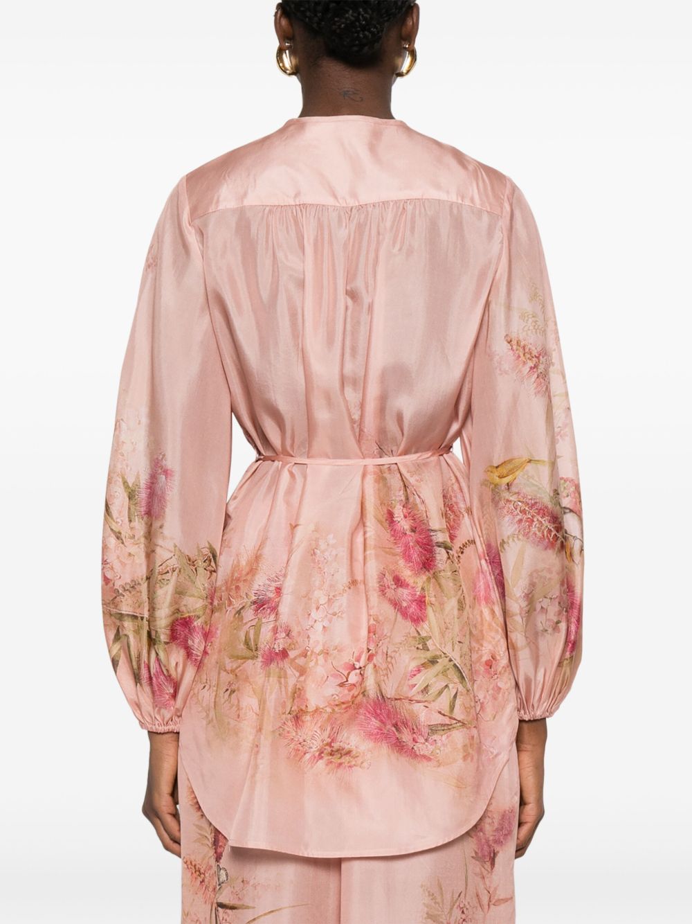 Zimmermann Zimmermann Cascadianプリントシルクトップ - Image 5
