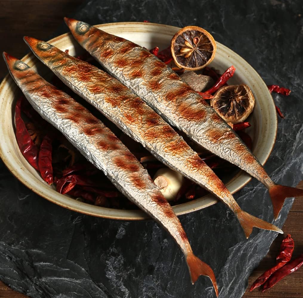 pcb nh7723 Food Sample, Autumn Swordfish, Grilled Fish, Food Display (1 Piece)