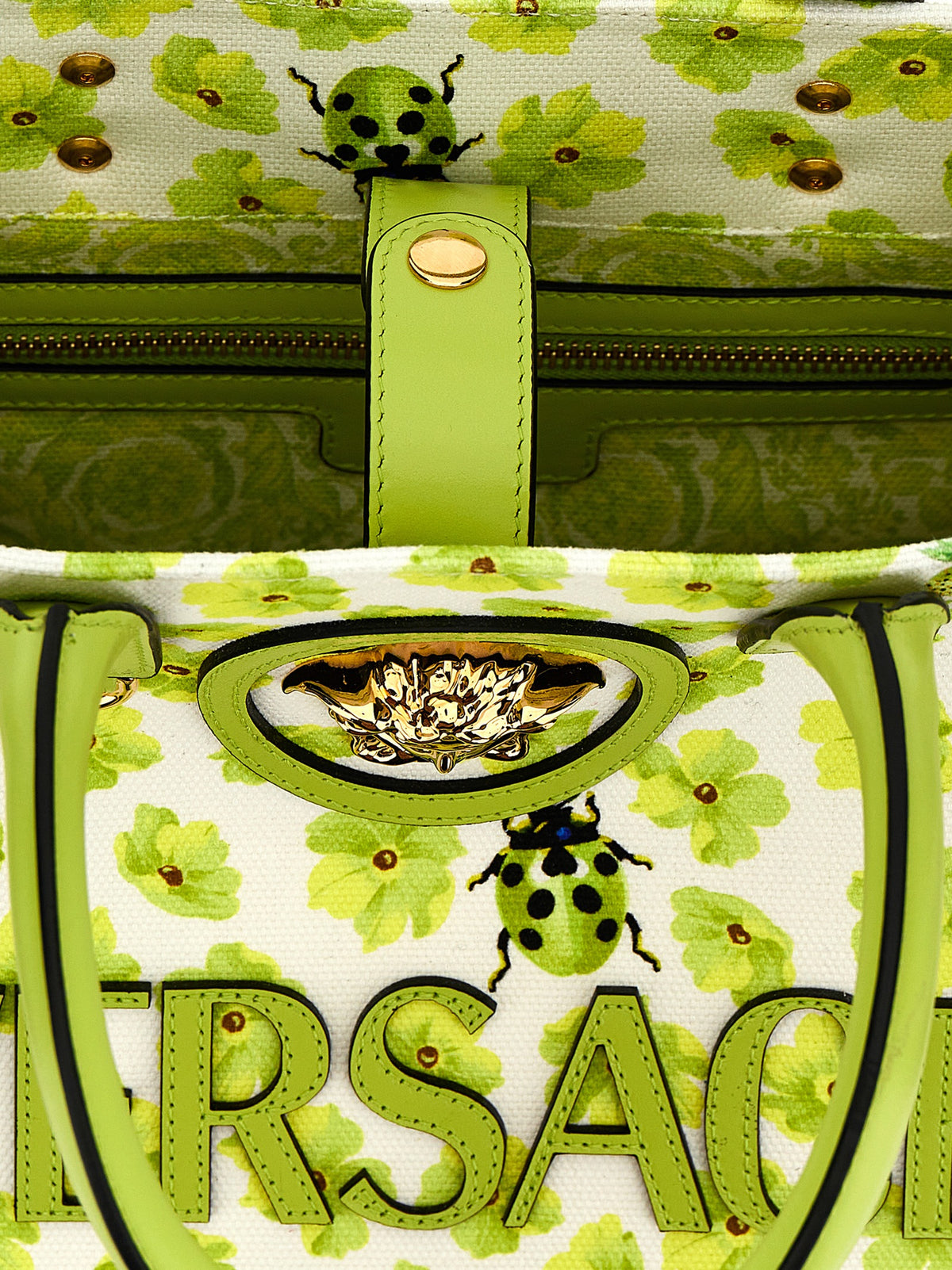Versace ヴェルサーチ「ラメドゥサ」ショッピングバッグ - Image 5